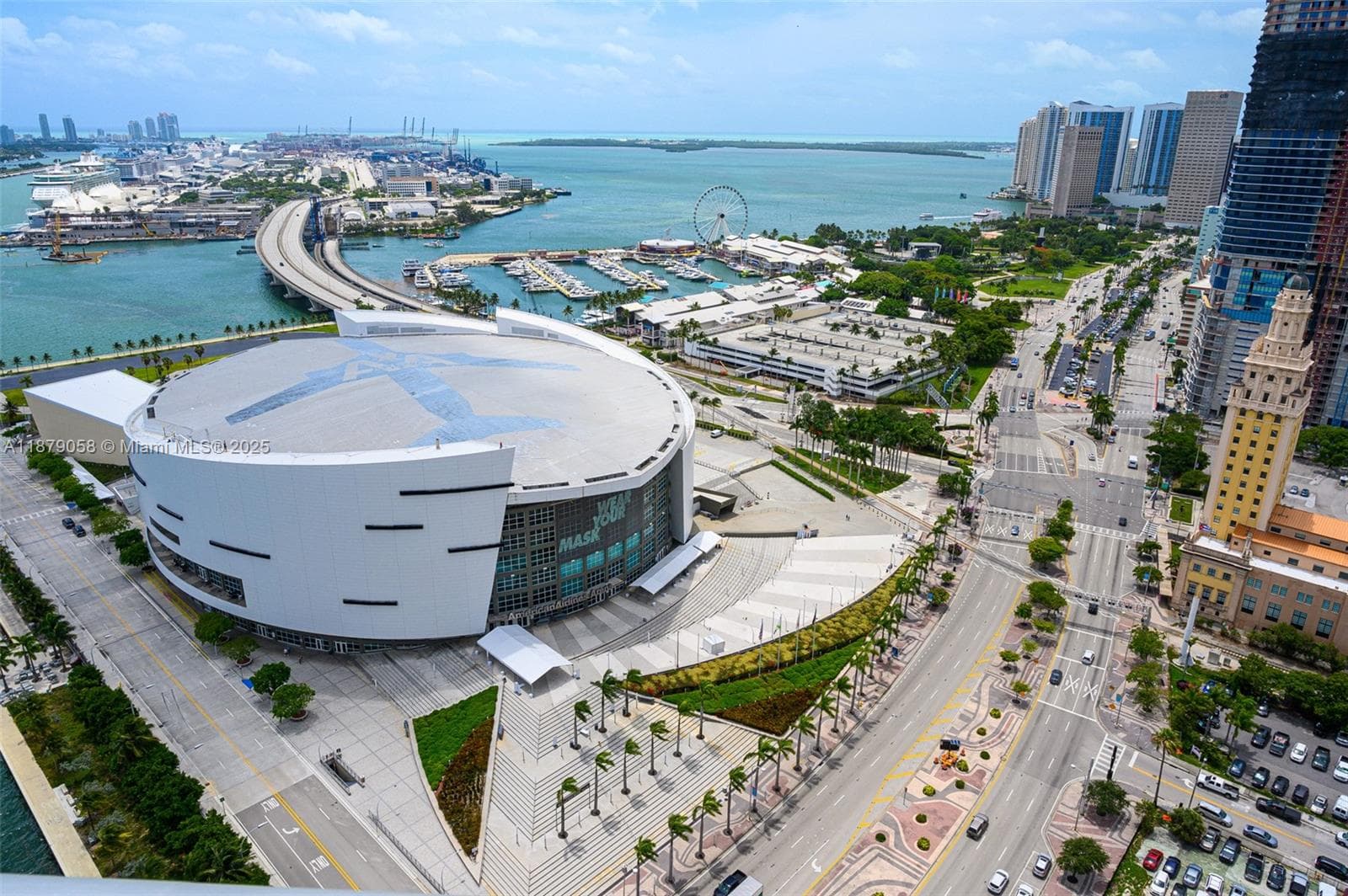 Marina Blue Unit 3406 condo rented at 888 Biscayne Blvd # 3406, Miami FL 33132