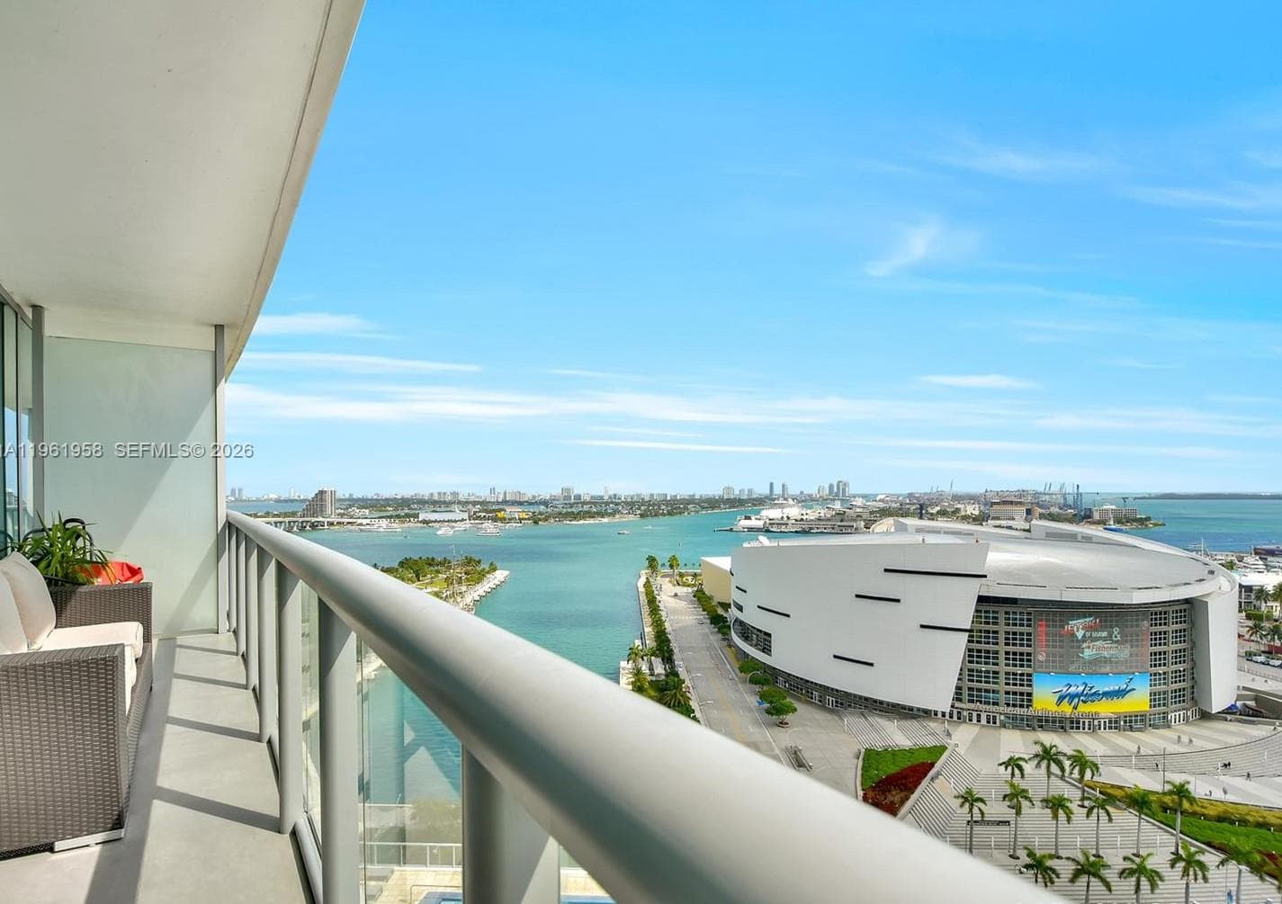Marina Blue Unit 1904 condo rented at 888 Biscayne Blvd # 1904, Miami FL 33132