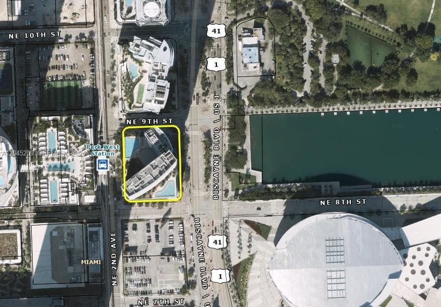 Marina Blue Unit 712 condo rented at 888 Biscayne Blvd # 712, Miami FL 33132