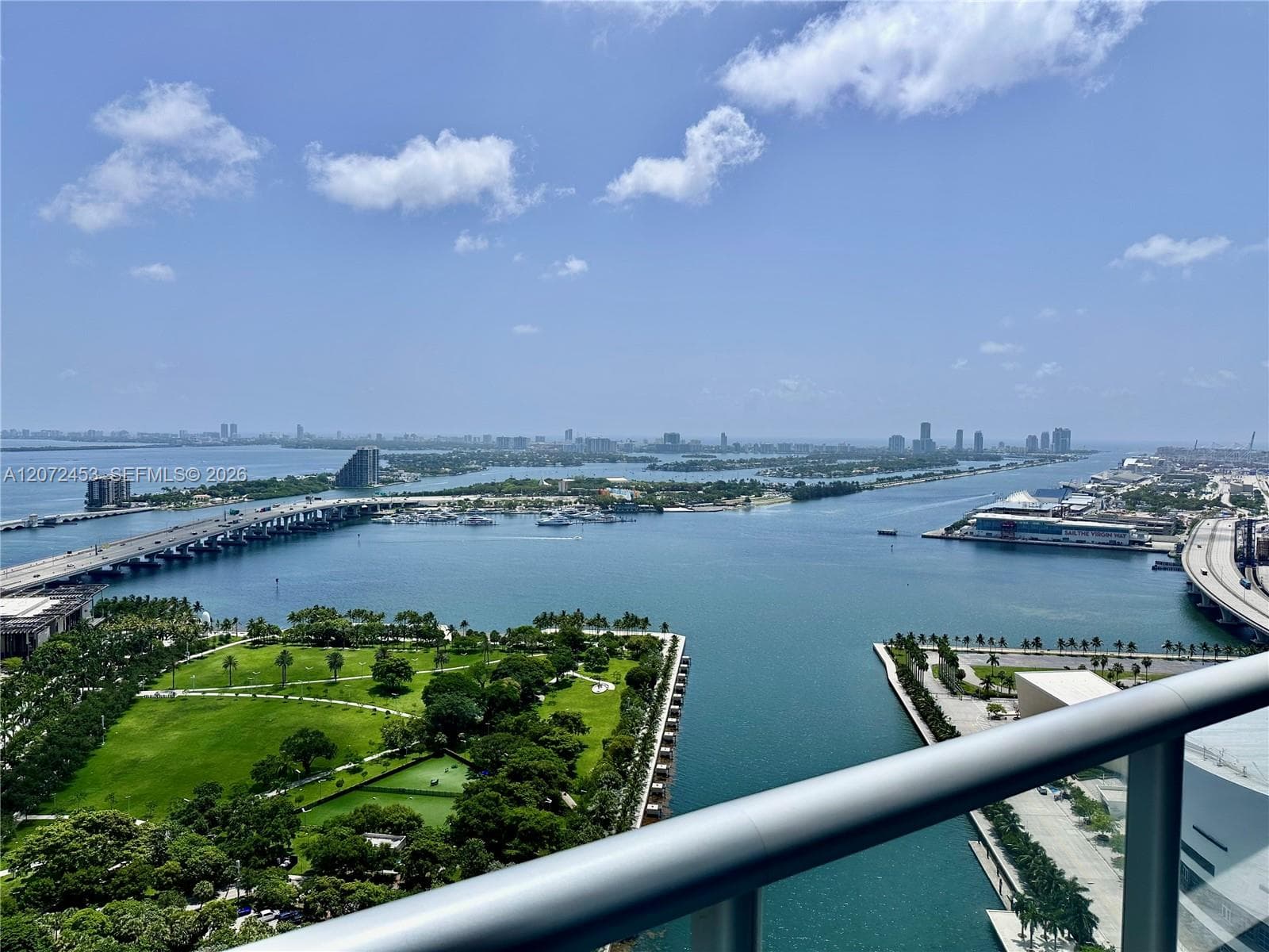 Marina Blue Unit 3611 condo for rent at 888 Biscayne Blvd # 3611, Miami FL 33132