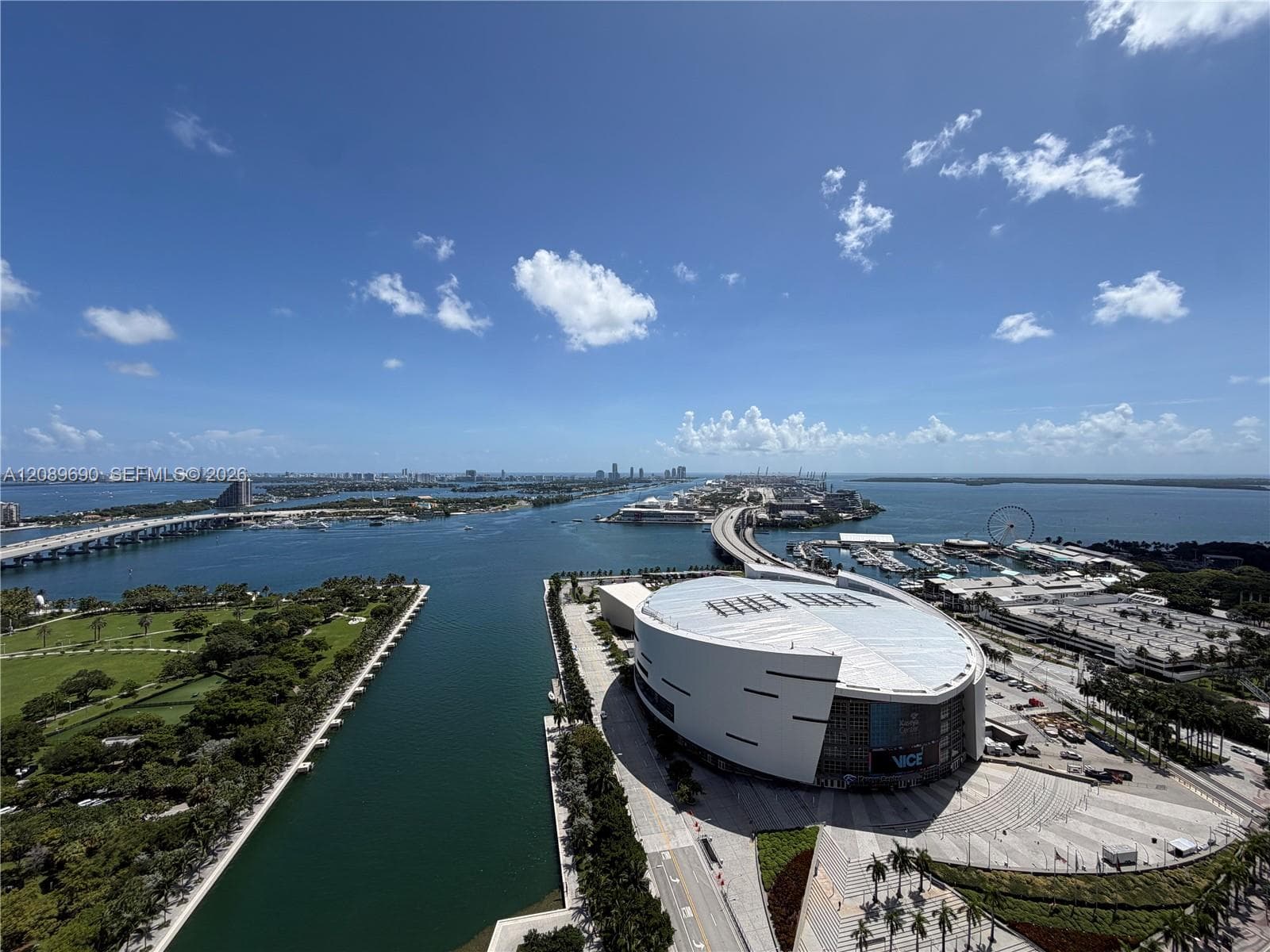 Marina Blue Unit 3306 condo for rent at 888 Biscayne Blvd # 3306, Miami, FL 33132