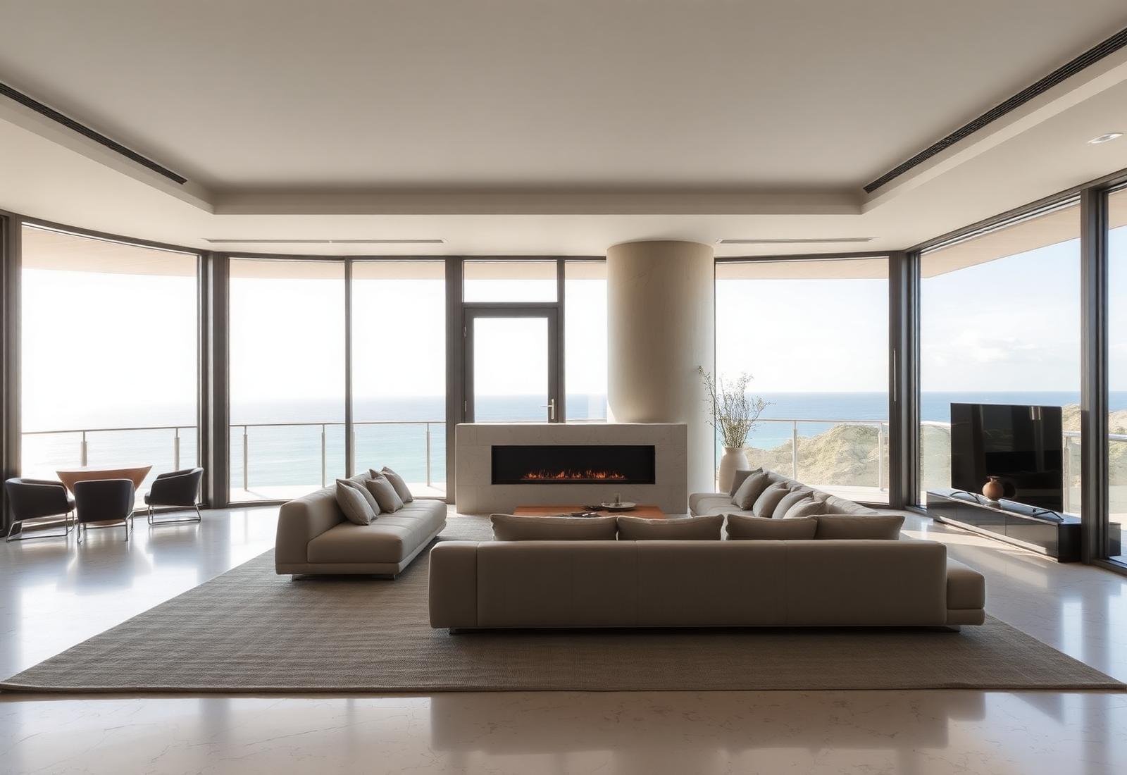 Marina Blue residence interior in Downtown Miami